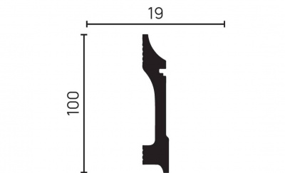 DD711/Плинтус (100х19x2000мм)/14шт.