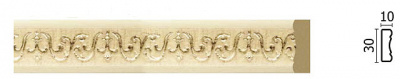 165-1028 Молдинг 30x10х2400мм (36шт)