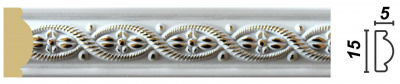 Молдинг (1М1-7) (40шт) 15*5*2400