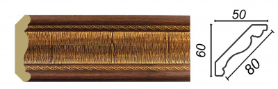 Карниз 1К8-2B (20 шт.) 50*60*80*2400