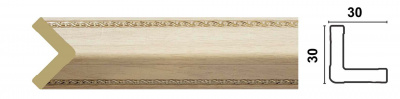 Угол (1У3-6В) (40 шт.) 30*30*2400