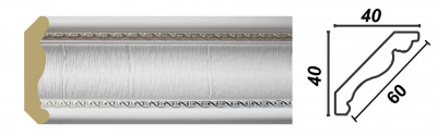 Карниз 1К6-7B (20 шт.) 40*40*60*2400