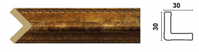 Угол (3У3-4) (40 шт.) 30*30*2400