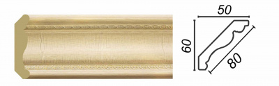 Карниз 1К8-6B (20 шт.) 50*60*80*2400