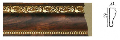 161-1084 Молдинг 60х20х2400 мм (18шт)