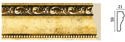 161-552 Молдинг ( 60х20х2400 мм)
