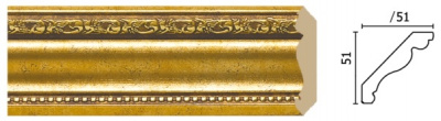 155-552 Карниз ( 51х51х2400 мм)