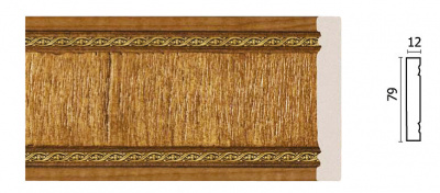 150-4 Молдинг ( 80х12х2400 мм)