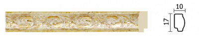 158-553 Молдинг 17х10х2400мм (56шт)