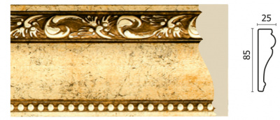 152-552 Молдинг ( 85х25х2400 мм) (18шт)