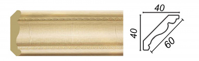 Карниз 1К6-6B (20 шт.) 40*40*60*2400
