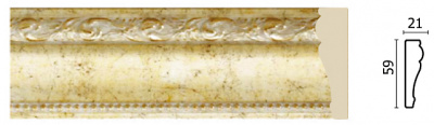 161-553 Молдинг ( 60х20х2400 мм)